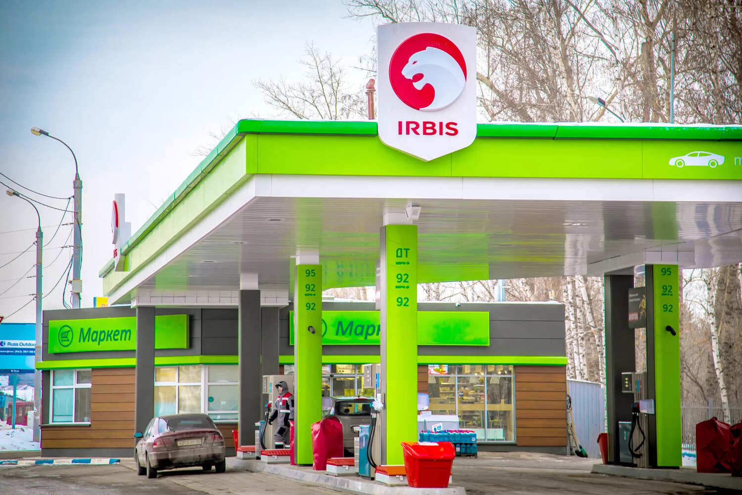 Франшиза IRBIS – сеть автозаправочных станций