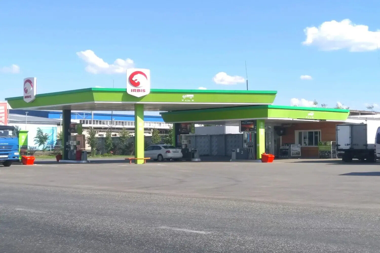 Франшиза IRBIS – сеть автозаправочных станций