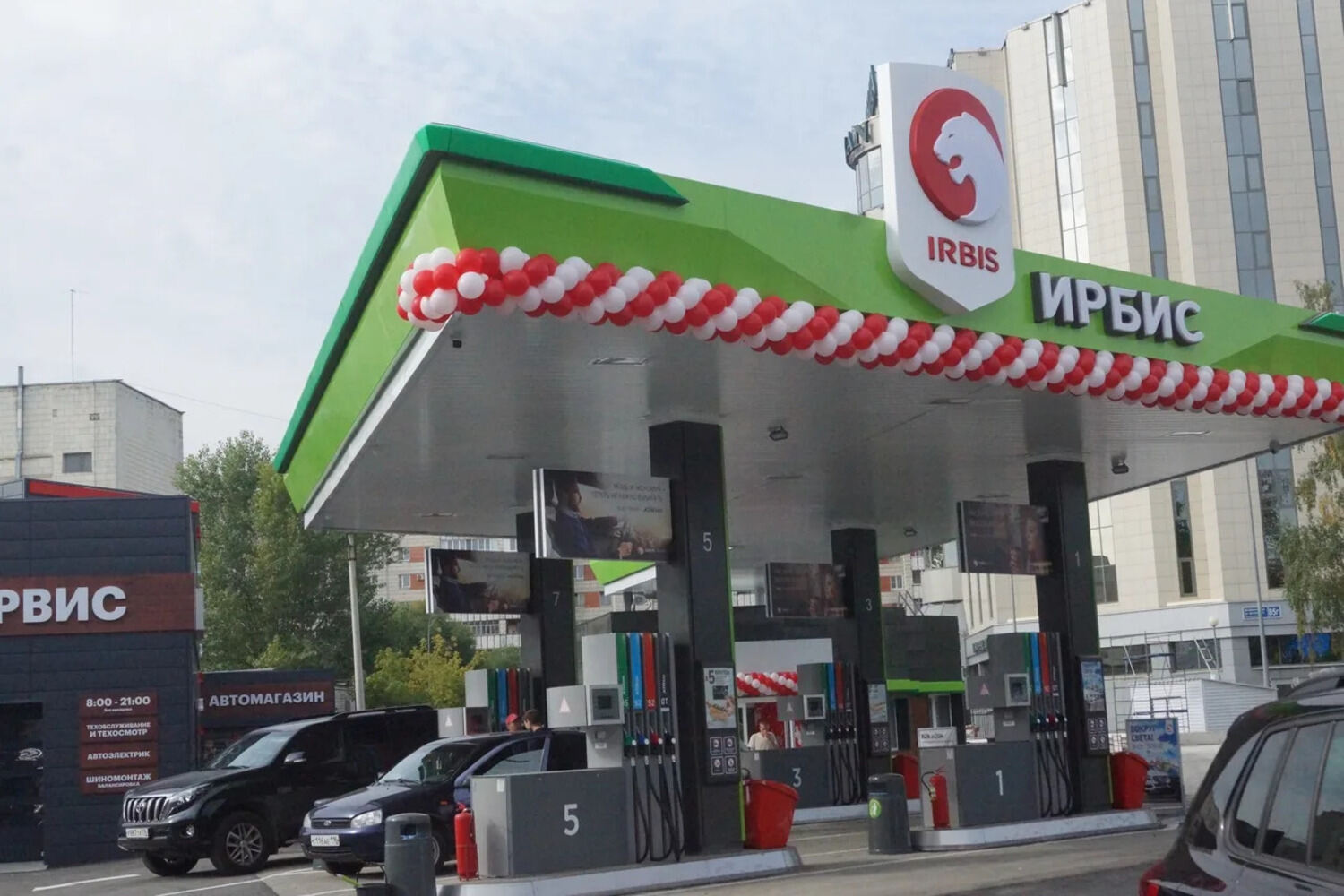 Франшиза IRBIS – сеть автозаправочных станций