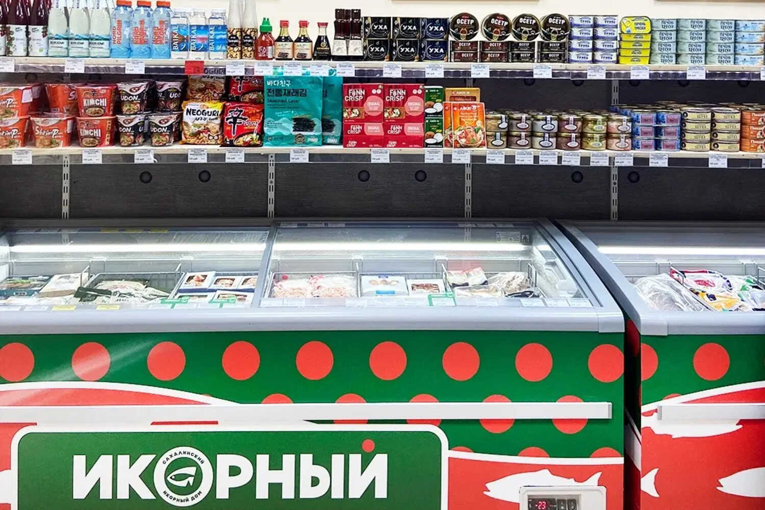 Франшиза Сахалинский икорный дом – магазин морепродуктов