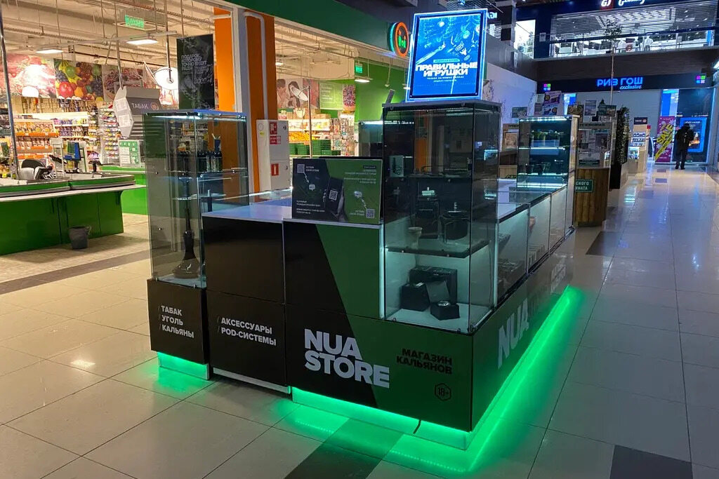 Франшиза Nua Store – сеть кальянных магазинов